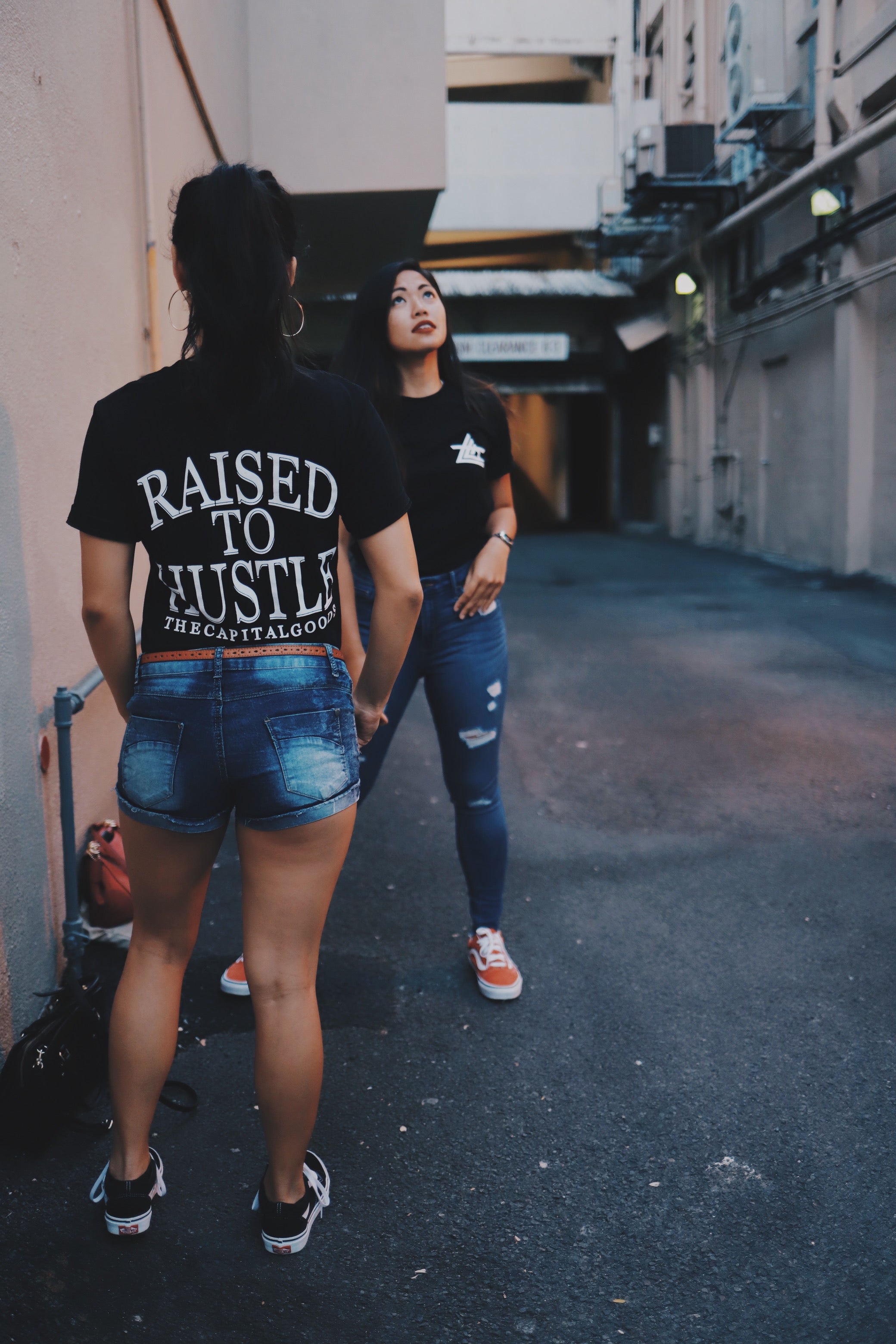 Raised to Hustle - T-Shirt