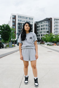 Plaque T-shirt Gray