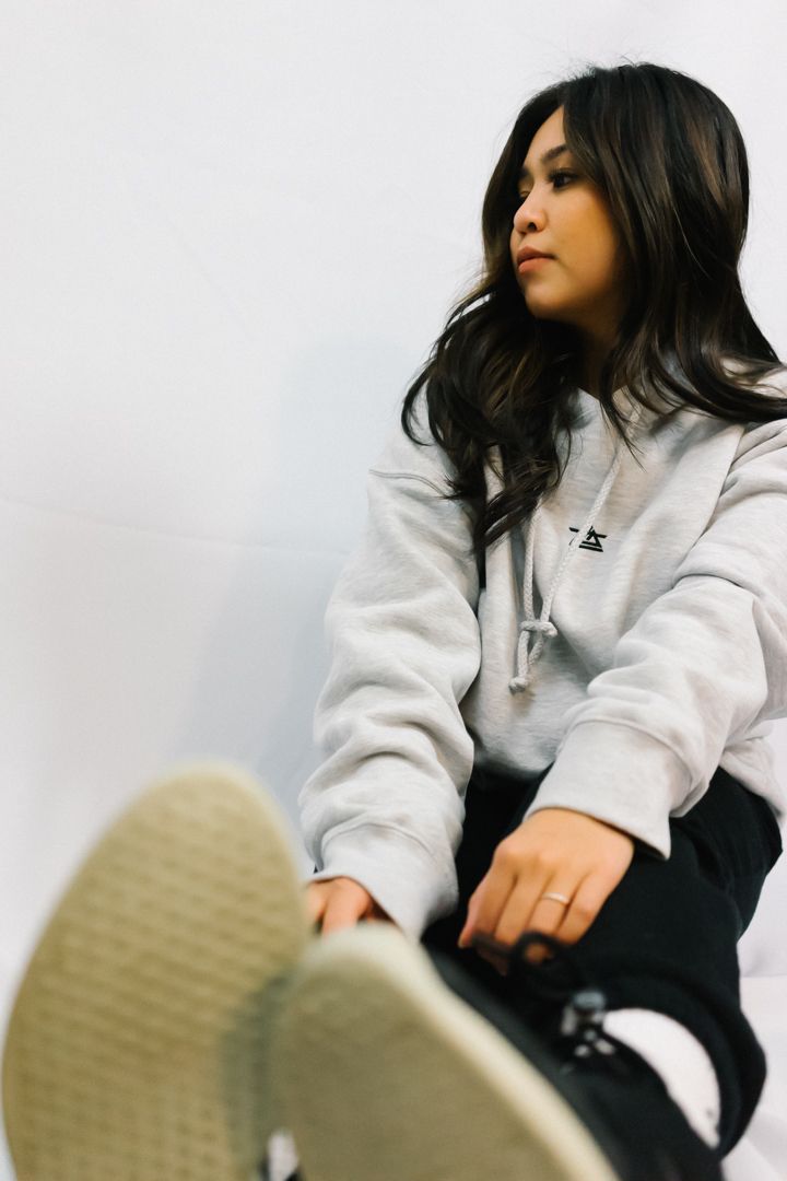 Embroidered Logo Hoodie