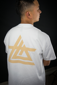 Logo Tee- Ecru